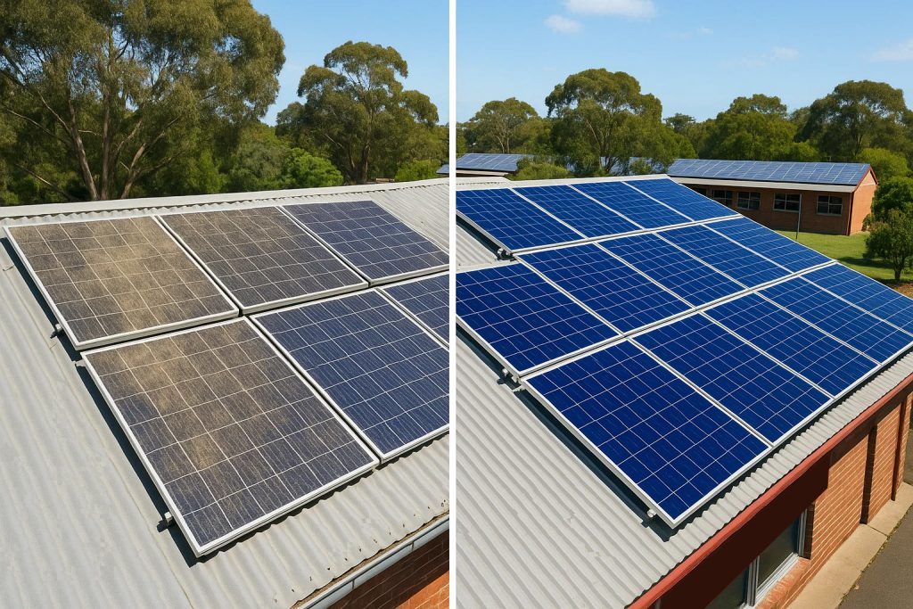 commercial solar maintenance for schools